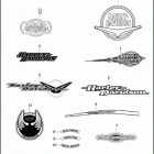 FLTR 1FS4 ROAD GLIDE (2008) FUEL TANK TRIM