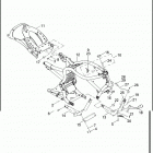 VRSCDA 1HLH VRSCDA NIGHT ROD W/ABS (2008) FRAME & JIFFY STAND