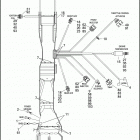 FLHTP 1FMM ELECTRA GLIDE STANDARD POLICE (2008) MAIN WIRING HARNESS - NON-ABS BRAKES - FLHTP (CONT...