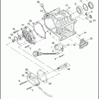 FXDSE2 1PS8 CVO DYNA (2008) TRANSMISSION BEARINGS & SIDE COVERS