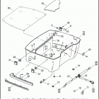 FLHTC 1FF4 ELECTRA GLIDE CLASSIC (2008) TOUR-PAK (BOTTOM)