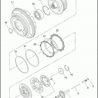 FLSTF 1BX5 FAT BOY (2008) Сцепление