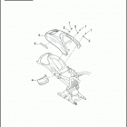 VRSCDA 1HLH VRSCDA NIGHT ROD W/ABS (2008) Задний бампер