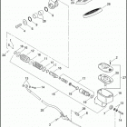 FLSTF 1BX5 FAT BOY (2008) Тормозной цилиндр задний