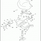 FLHTP 1FMM ELECTRA GLIDE STANDARD POLICE (2008) Сиденье