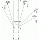 FLHTC 1FF4 ELECTRA GLIDE CLASSIC (2008) MAIN WIRING HARNESS - ABS BRAKES (FAIRING MODELS)