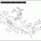 VRSCDXA 1HMH VRSCDXA NIGHT ROD SPECIAL W/ABS (2008) EXHAUST SYSTEM - VRSCDX, VRSCDXA
