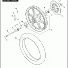 FXDSE2 1PS8 CVO DYNA (2008) Переднее колесо