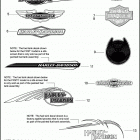 FLSTF 1BX5 FAT BOY (2008) FUEL TANK TRIM
