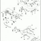 FLHTC 1FF4 ELECTRA GLIDE CLASSIC (2008) TAIL LAMP & REAR TURN SIGNALS