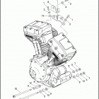 FXSTSSE 1PT9 CVO SOFTAIL SPRINGER (2007) ENGINE MOUNTS
