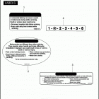 FLSTF 1BX5 FAT BOY (2008) Лейбл предостережения