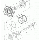 FXDSE2 1PS8 CVO DYNA (2008) Сцепление