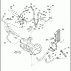 XR1200 1LA6 SPORTSTER 1200 (2008) OIL LINES & COOLER - XR1200