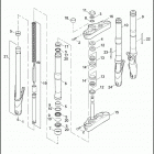 FXDSE2 1PS8 CVO DYNA (2008) Передняя вилка