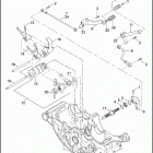 VRSCDA 1HLH VRSCDA NIGHT ROD W/ABS (2008) GEAR SHIFTER