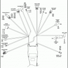 FLHP 1FHM ROAD KING POLICE (2008) MAIN WIRING HARNESS - NON-ABS BRAKES - FLHP & FLHP...