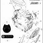 VRSCDA 1HLH VRSCDA NIGHT ROD W/ABS (2008) COSMETIC COVERS