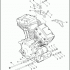 FLSTF 1BX5 FAT BOY (2008) ENGINE MOUNTS