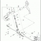 VRSCD 1HDZ VRSCD NIGHT ROD (2006) REAR BRAKE CONTROL - VRSCD & VRSCR