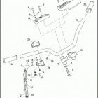 XL1200N 1CZ3 NIGHTSTER (2007) HANDLEBAR & THROTTLE CONTROL - 883 / L / R, 1200L ...