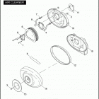 FLSTSC 1BY5 SPRINGER CLASSIC (2007) Воздушный фильтр