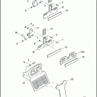 FLSTSC 1BY5 SPRINGER CLASSIC (2007) LICENSE PLATE BRACKETS