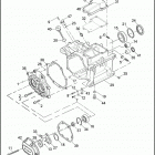 FLSTSC 1BY5 SPRINGER CLASSIC (2007) TRANSMISSION HOUSING