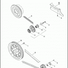 FLHP 1FHM ROAD KING POLICE (2007) BELTS, CHAINS, & SPROCKETS