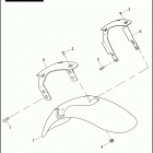 VRSCX 1HJG VRSCX SCREAMIN' EAGLE V-ROD (2007) Переднее крыло
