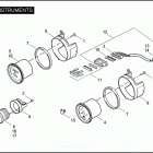 FLHTCUSE2 1PR8 CVO ULTRA CLASSIC (2007) Приборы