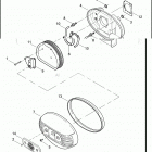 FXSTSSE 1PT9 CVO SOFTAIL SPRINGER (2007) AIR CLEANER - HDI