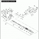 FXDSE 1PS8 CVO DYNA (2007) Тормозной цилиндр задний