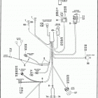 FLHTCUSE2 1PR8 CVO ULTRA CLASSIC (2007) WIRING HARNESS, MAIN (CONTINUED)