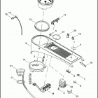 FLHR 1FB4 ROAD KING (2007) FUEL TANK INSTRUMENTS - FLHR & FLHRC