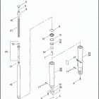 FLHRSE3 1PG8 CVO ROAD KING (2007) Передняя вилка
