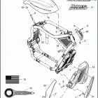 VRSCX 1HJG VRSCX SCREAMIN' EAGLE V-ROD (2007) COSMETIC COVERS