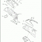 VRSCX 1HJG VRSCX SCREAMIN' EAGLE V-ROD (2007) Задний бампер