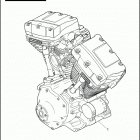 FXDSE 1PS8 CVO DYNA (2007) ENGINE ASSEMBLY