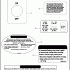 FLHTC 1FF4 ELECTRA GLIDE CLASSIC (2007) WARNINGS & LABELS