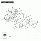 FLHRSE3 1PG8 CVO ROAD KING (2007) PRIMARY HOUSING