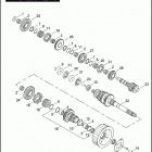 FLHP 1FHM ROAD KING POLICE (2007) TRANSMISSION GEARS