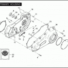 FLSTSC 1BY5 SPRINGER CLASSIC (2007) PRIMARY HOUSING