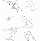 FLSTSC 1BY5 SPRINGER CLASSIC (2007) SEATS (2 OF 2)