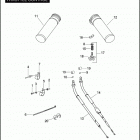 FLHTC 1FF4 ELECTRA GLIDE CLASSIC (2007) Дроссельное управление