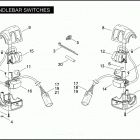 FLSTSC 1BY5 SPRINGER CLASSIC (2007) HANDLEBAR SWITCHES