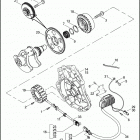 VRSCX 1HJG VRSCX SCREAMIN' EAGLE V-ROD (2007) ALTERNATOR & REGULATOR