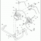 FLHP 1FHM ROAD KING POLICE (2007) REAR BRAKE - ABS