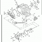 FXDWG 1GP4 DYNA WIDE GLIDE (2007) TRANSMISSION BEARINGS & SIDE COVERS