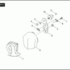 FLHTCUSE2 1PR8 CVO ULTRA CLASSIC (2007) Клаксон